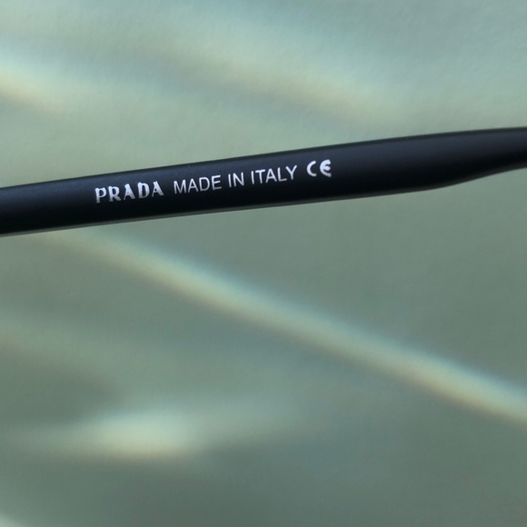 Prada, Women's Grey & Silver Tone No- Rx Sunglasses - Picture 7 of 10